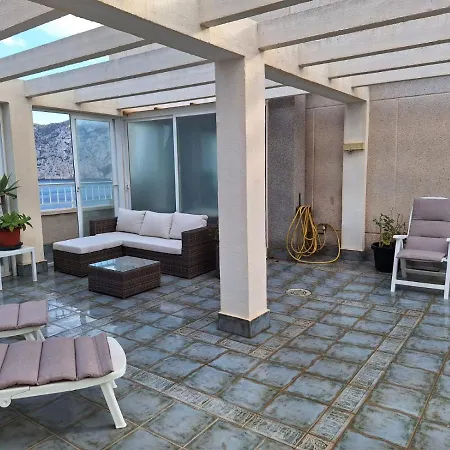 Apartment Alucinante Atico Con Vistas Frontales Al Mar En Orellana Playa 7bfossa Calp