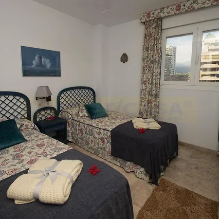 公寓 Alucinante Atico Con Vistas Frontales Al Mar En Orellana Playa 7bfossa 卡尔佩