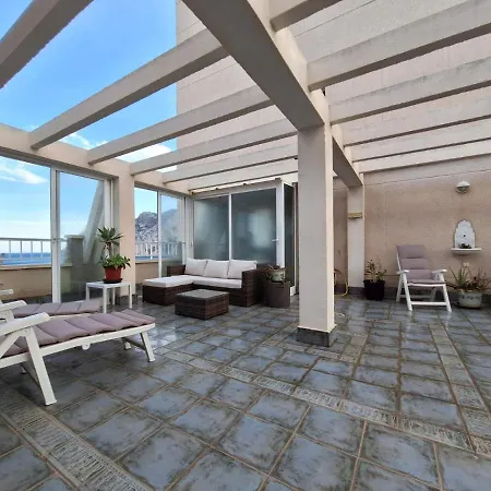 Alucinante Atico Con Vistas Frontales Al Mar En Orellana Playa 7bfossa Apartment *